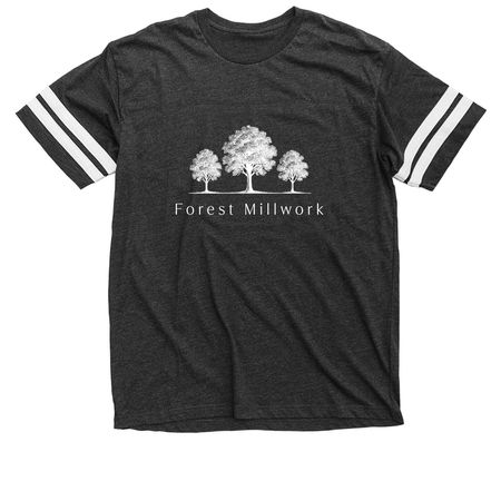 FMI Shirts&nbsp;, a Vintage Smoke / White Football Jersey Tee