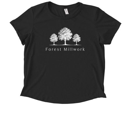 FMI Shirts&nbsp;, a Deep Black Allmade Eco Triblend Women?s Scoop Neck Tee