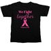 Krystle's fight, a Black Comfort Colors Unisex Tee