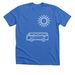 Serving in the Sunshine&nbsp;, a Heather True Royal Premium Unisex Tee