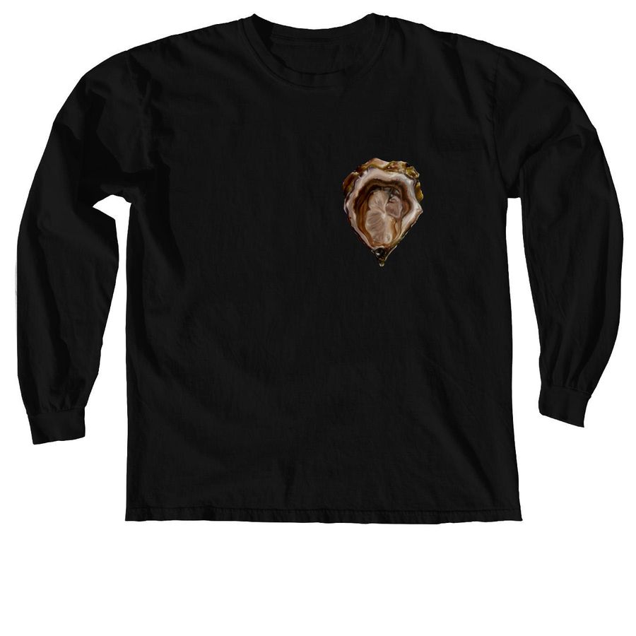 Shuck me! Tees, a Black Comfort Colors Long Sleeve Tee
