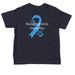 Breakthrough T1D Walk Fundraiser, a Navy Toddler Tee (back-view)