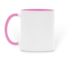 Dispatch & Control&nbsp;, a Pink Two-Tone Ceramic Mug (back-view)