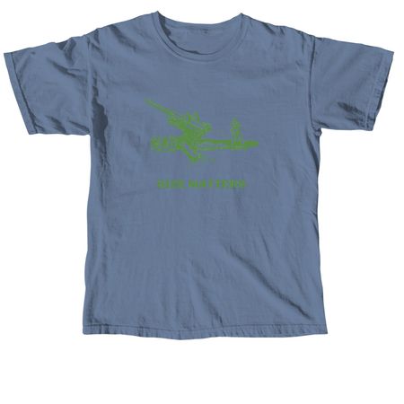 Size Matters, a Blue Jean Comfort Colors Unisex Tee