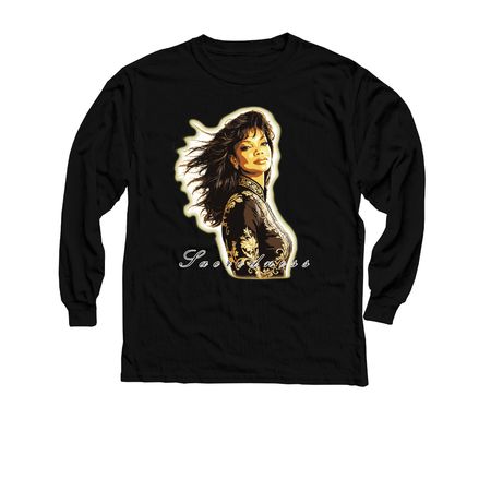 Sacredness of the Female, a Black Youth Long Sleeve Tee