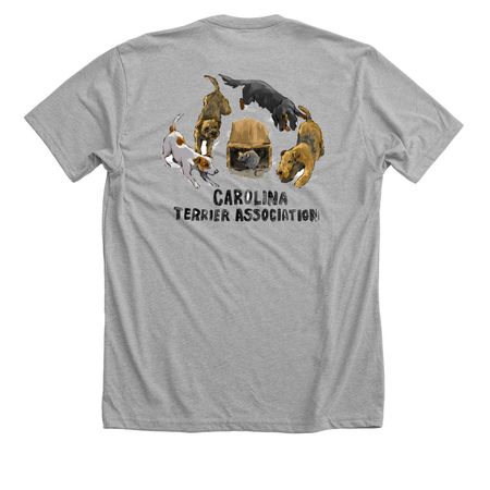 Carolina Earthdog, a Athletic Heather Premium Unisex Tee