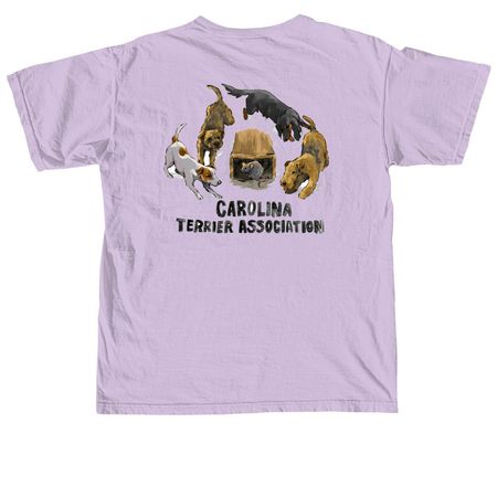Carolina Earthdog, a Orchid Comfort Colors Unisex Tee