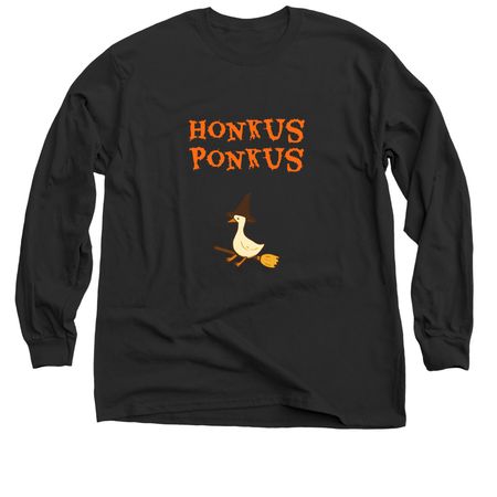 Honkus Ponkus Shirt, a Black Classic Long Sleeve Tee