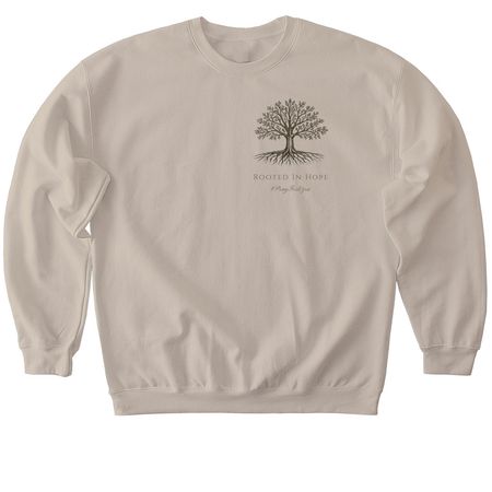 Hope For Ezra, a Sand Softstyle Crewneck Sweatshirt