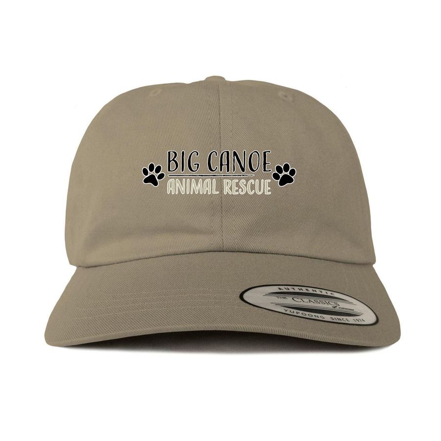 Big Canoe Animal Rescue Hats&nbsp;, a Khaki Printed Classic Baseball Cap