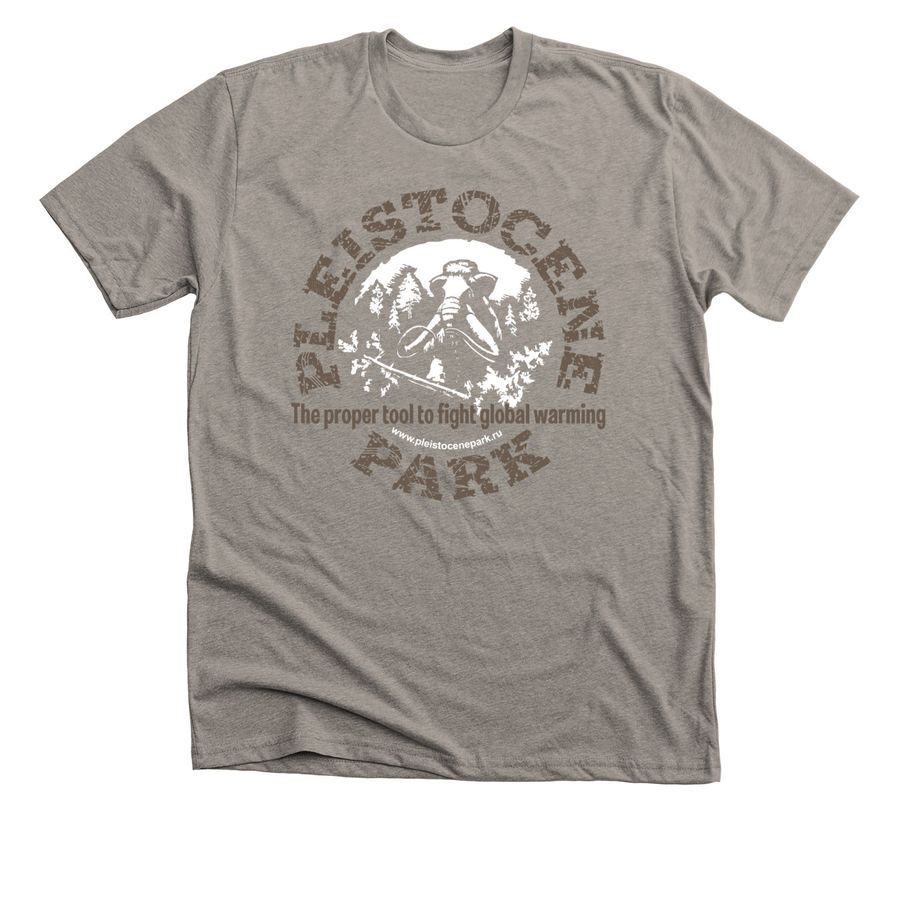 Stone Grey, a Heather Stone Premium Unisex Tee