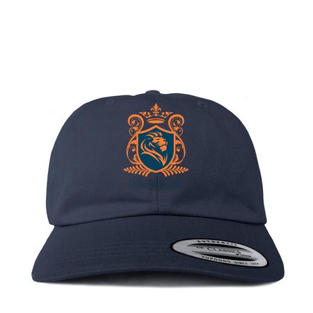 "Top It Off: ICU Hat Collection", a Navy Printed Classic Baseball Cap