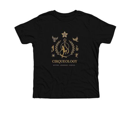 Cirqueology, a Solid Black Blend Premium Youth Tee