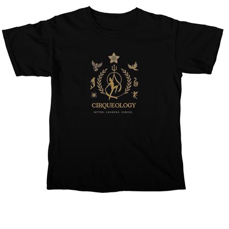 Cirqueology, a Black Comfort Colors Unisex Tee