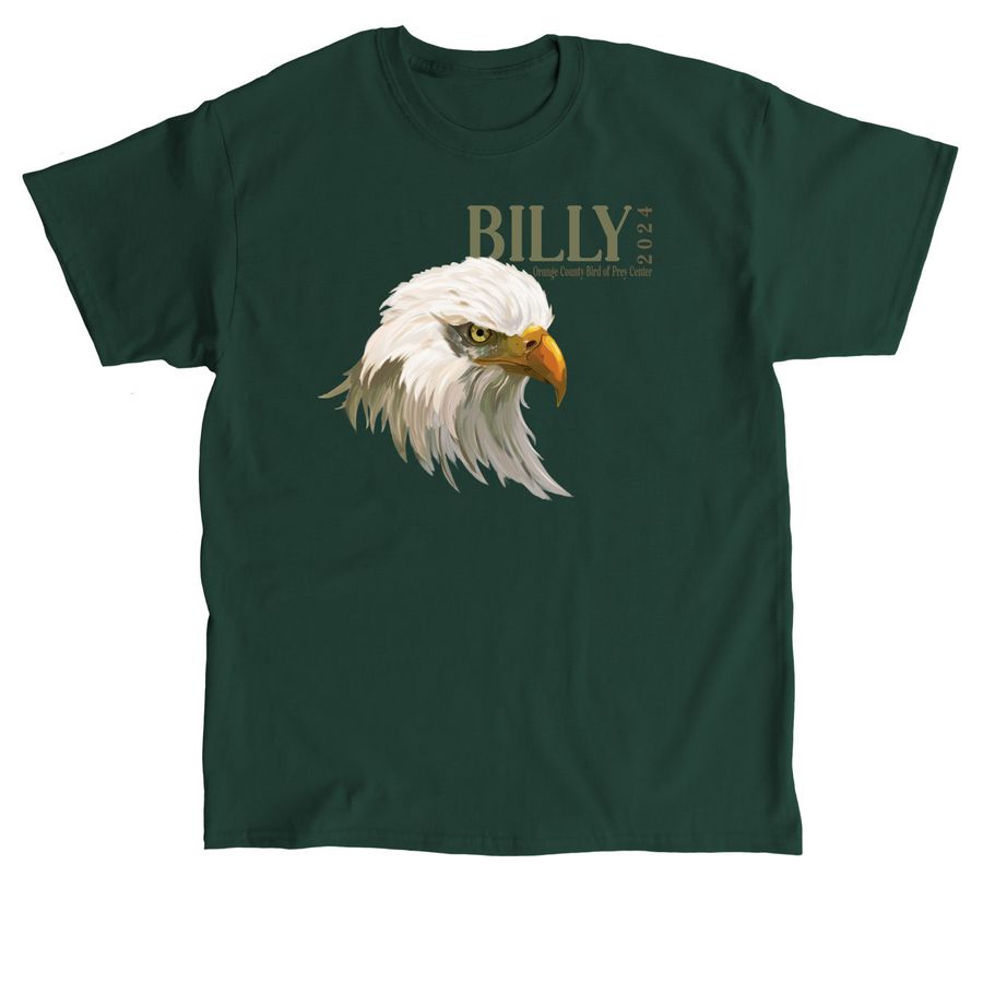 RETIRED - Billy 2024 runner up #2, a Forest Green Classic Unisex Tee