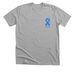 Colon Cancer Awareness, a Athletic Heather Premium Unisex Tee