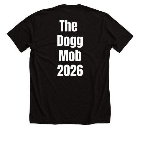 STEPHEN PEARCY of RATT Hollywood Dogg Mob #4&nbsp;, a Solid Black Blend Premium Unisex Tee (back-view)