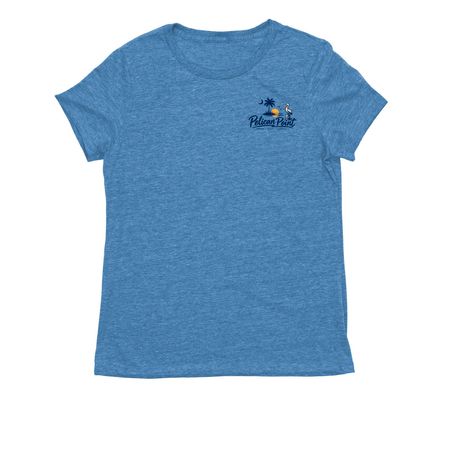 Make Your Own Waves ? Adventures at Pelican, a Azure Blue Allmade Eco Triblend Women?s Tee
