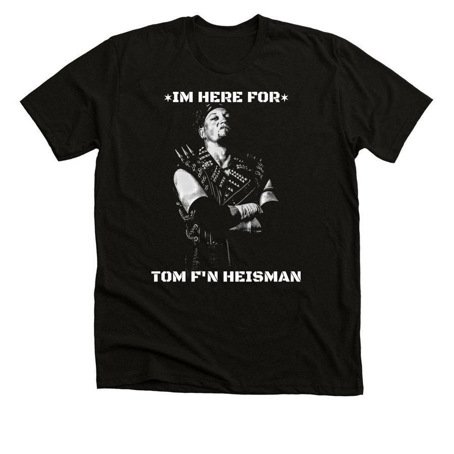 Tom Heisman - GOT OPINIONS, a Solid Black Blend Premium Unisex Tee