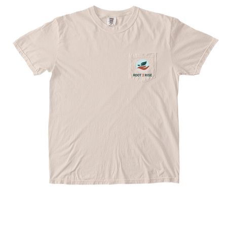 R2R Comfort Pocket Tee, a Ivory Comfort Colors Pocket Tee