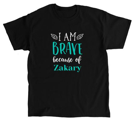 Brave, a Black Classic Unisex Tee