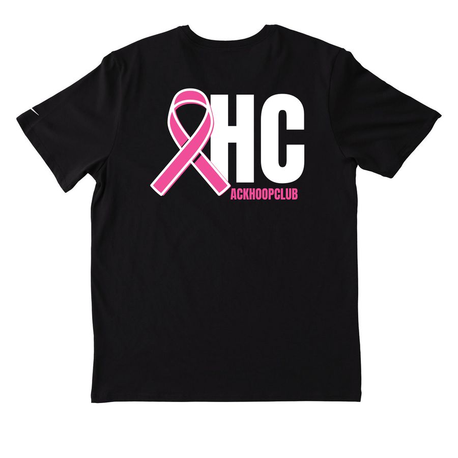 AHC RIBBION TEE, a Black Nike Dri-FIT Jersey Blend Performance Tee