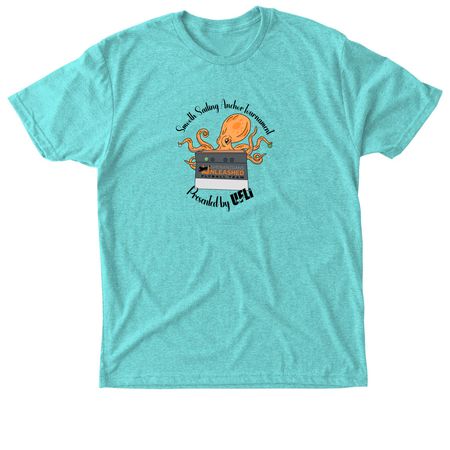 Smooth Sailing!, a Tahiti Blue Triblend Unisex Tee