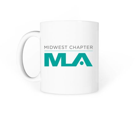 MWCMLA Mug, a White Coffee Mug (back-view)