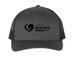 Heartland Haven Baseball Cap, a Charcoal/ Black Printed Five-Panel Trucker Cap