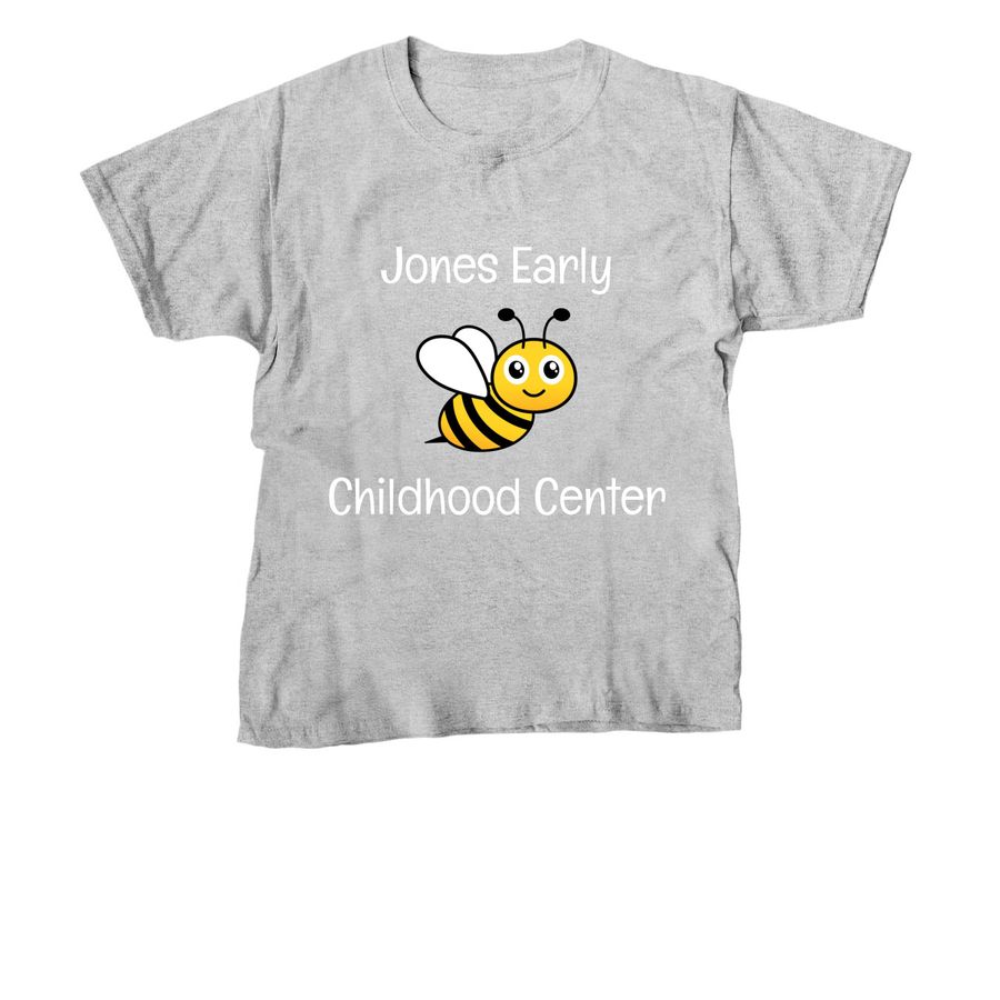 Jones ECC Spirit Wear, a Sport Grey Youth Unisex Tee