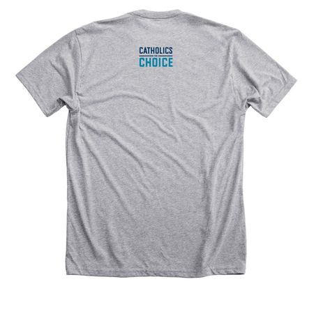WWJD? Protect Trans Kids, a Athletic Heather Premium Unisex Tee (back-view)
