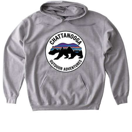 Chattanooga Outdoor Adventures Merch&nbsp;, a Sport Grey Gildan Softstyle Pullover Hoodie
