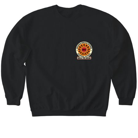 Help Us Build the Dream School, a Black Softstyle Crewneck Sweatshirt