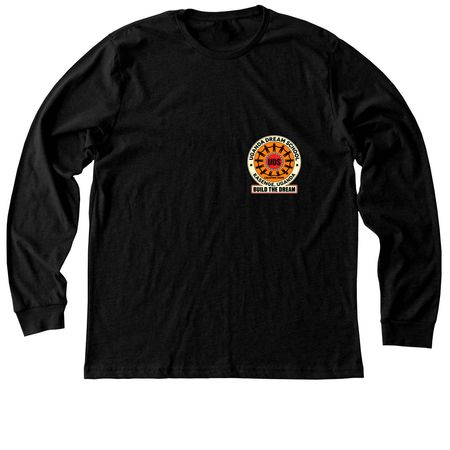 Help Us Build the Dream School, a Black Heather Premium Long Sleeve Tee