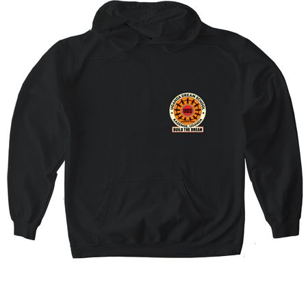 Help Us Build the Dream School, a Black Gildan Softstyle Pullover Hoodie