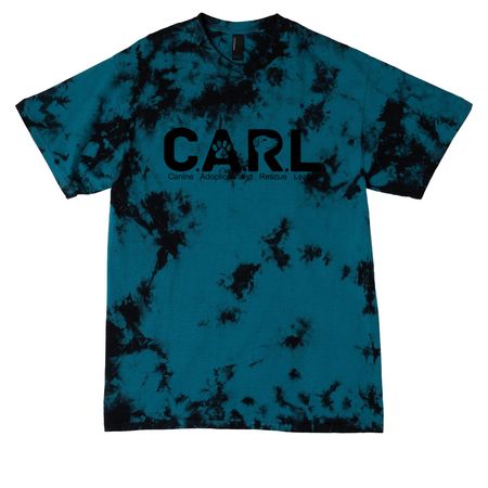 C.A.R.L. Summer Collection, a Black/ Teal Crystal Tie Dye Tee