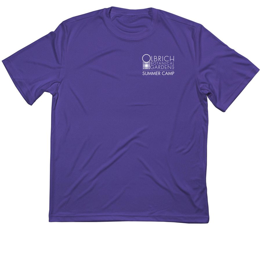Camp Staff | Active, a Purple Classic Performance Tee