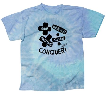 Tie-Dye + - x ?, a Lagoon Classic Tie Dye Tee