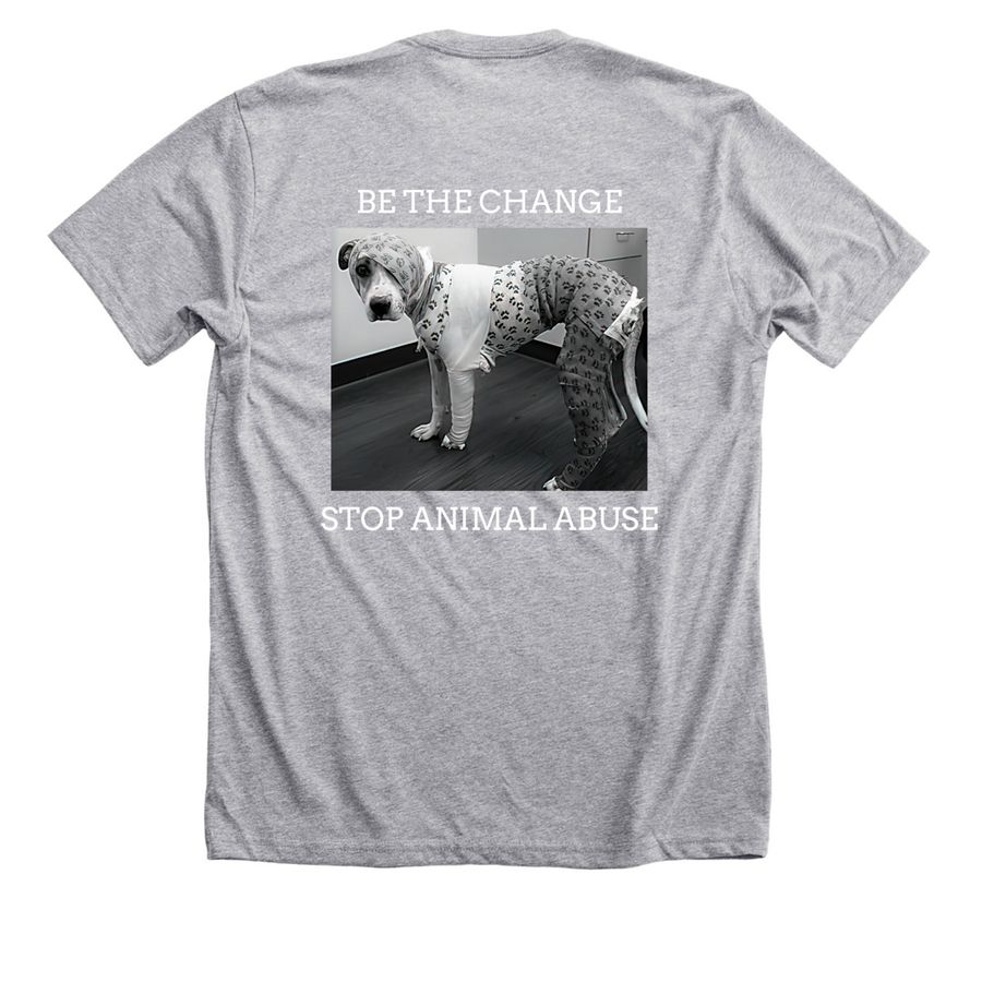 #JUSTICE4RIONA - 2, a Athletic Heather Premium Unisex Tee (back-view)