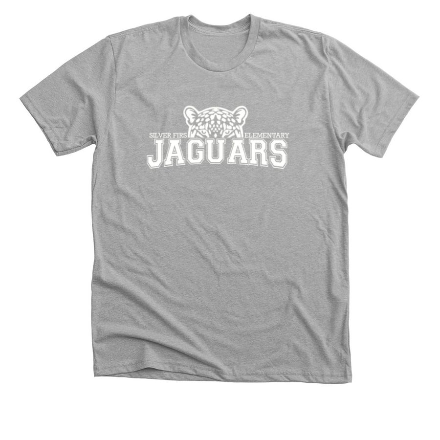 SFE Jaguars W, a Athletic Heather Premium Unisex Tee