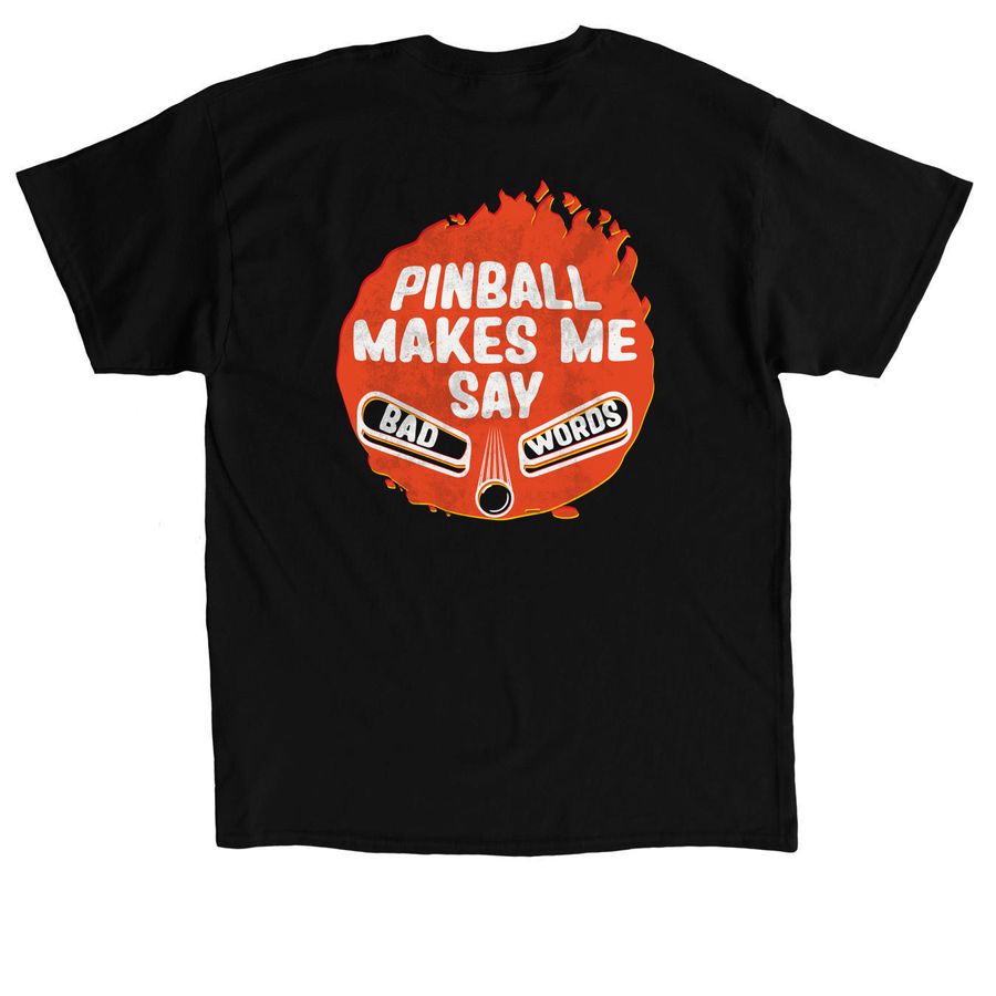Tap Tap Pinball Rage Apparel, a Black Classic Unisex Tee