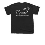 Riggs, a Black Youth Unisex Tee (back-view)