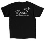 Riggs, a Black Classic Unisex Tee (back-view)
