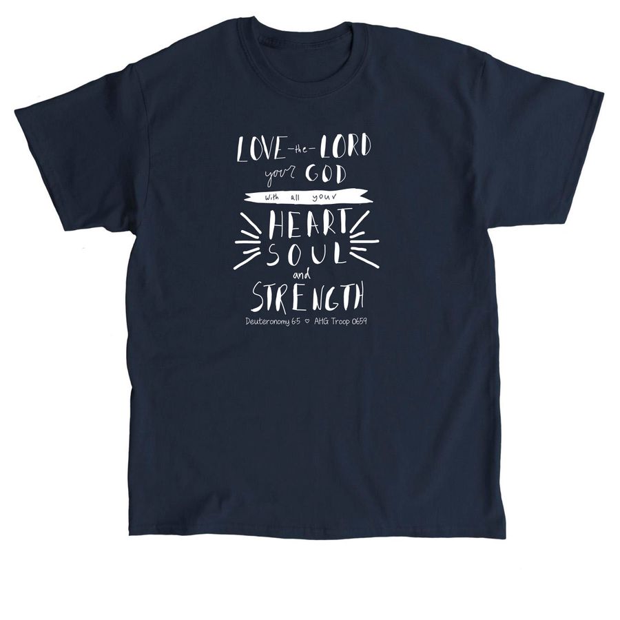 Volunteer Shirts and Sweatshirts, a Navy Classic Unisex Tee