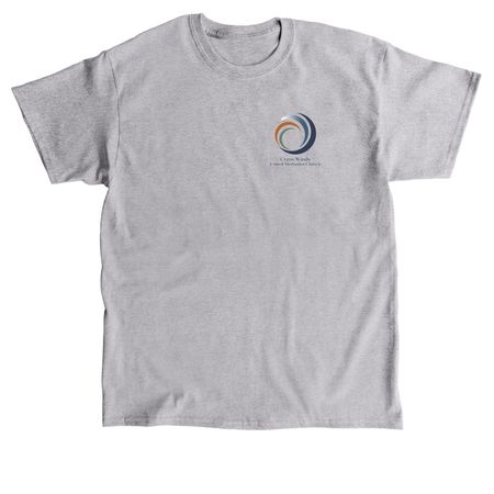 Cross Winds Color Logo T-shirts, a Sport Grey Classic Unisex Tee