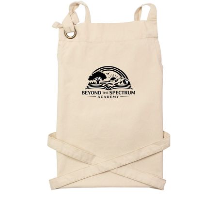 Beyond the Spectrum Academy Fundraiser, a Natural Cotton Canvas Pocket Apron