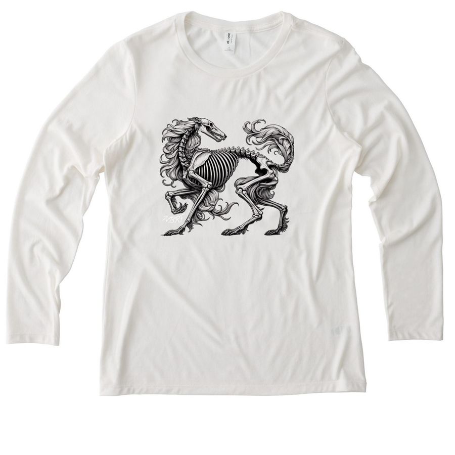 Borzoi Life Halloween, a Fairly White Allmade Eco Triblend Women?s Long Sleeve Tee