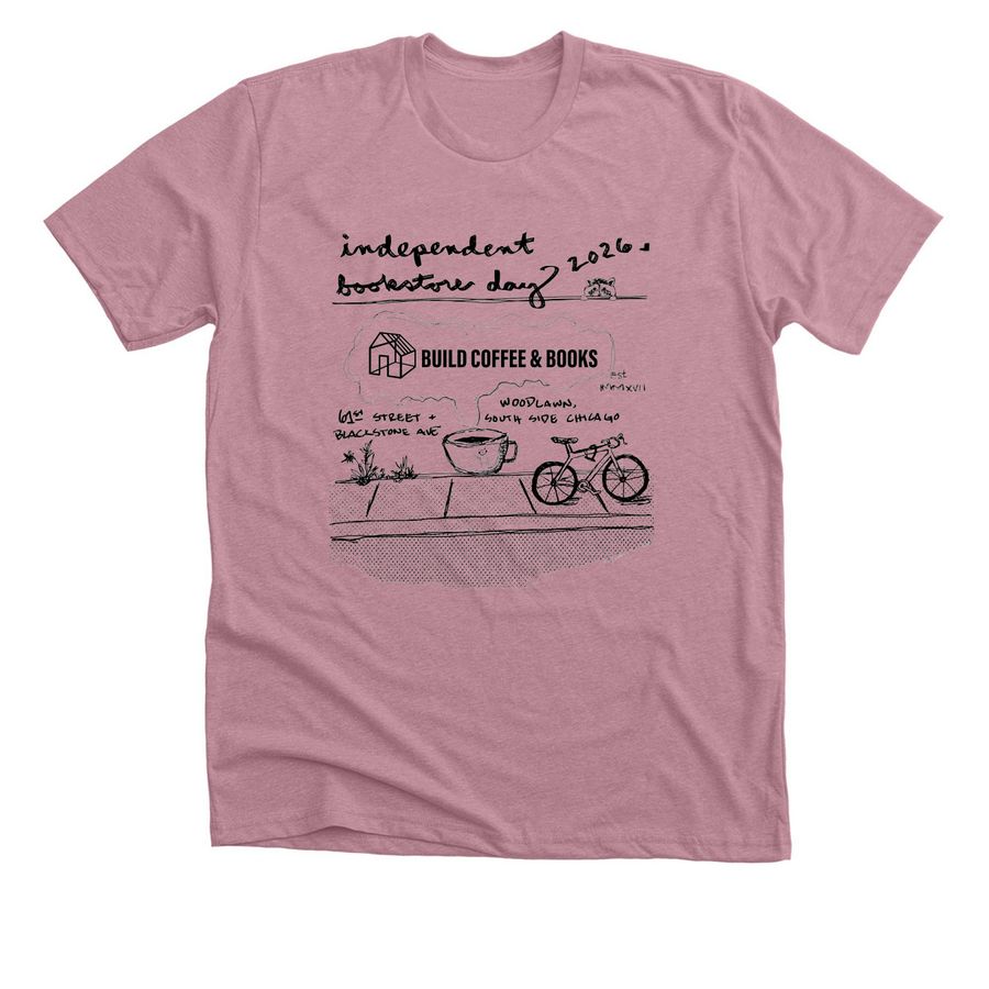 Independent Bookstore Day, a Heather Orchid Premium Unisex Tee