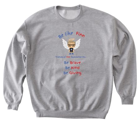 Fall Design, a Sport Grey Softstyle Crewneck Sweatshirt