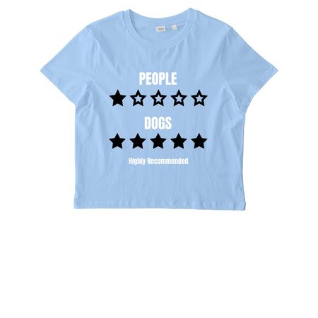 THE REVIEW!PEOPLE VS DOGS, a Blue Soul Stanley/Stella Women?s Stella Muser Tee